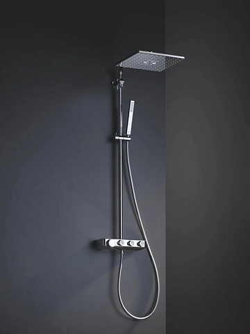 Душевая стойка Grohe Euphoria SmartControl 310 Duo Cube 26508000, с термостатом