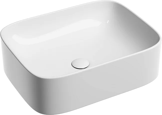 Накладная раковина Ceramicanova Element CN6052 белая глянцевая Sancos — Оригинал