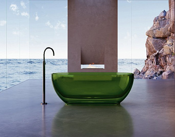 Акриловая ванна Abber Kristall 170x75 см, AT9703Emerald