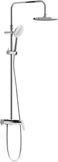 Душевая стойка Damixa Jupiter 977780000, хром