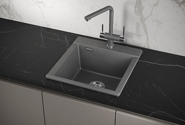 Мойка кухонная Granula Estetica 4701, графит