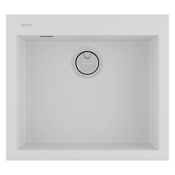 Мойка кухонная Paulmark Decoration 41 PM935650-WH white