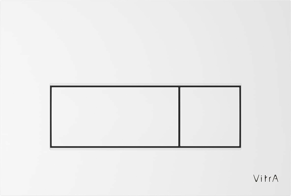 Кнопка смыва VitrA Root Square 740-2300 белая глянцевая