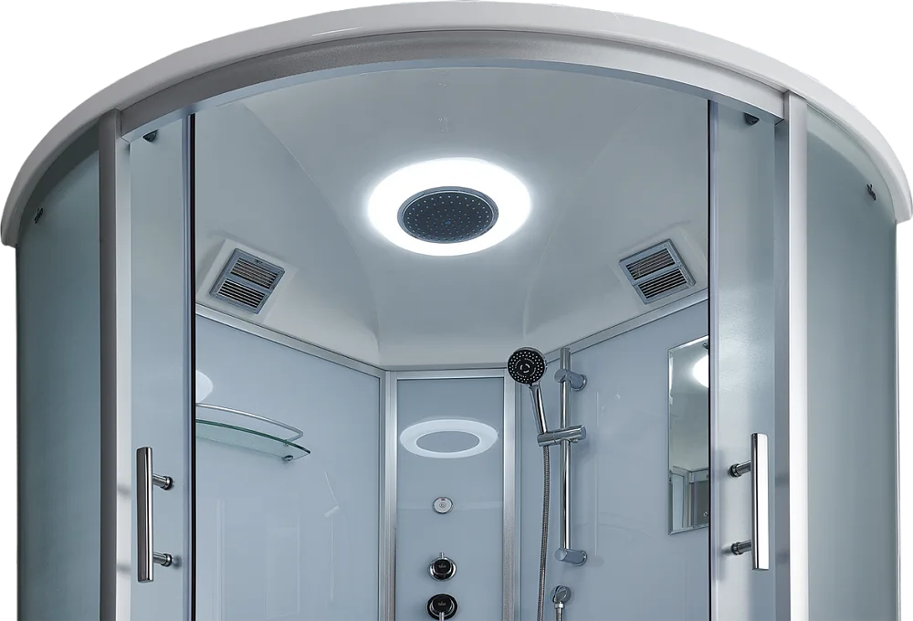 Душевая кабина Timo Standart T-6601SF Silver Fabric с низким поддоном, профиль хром Sancos — официальный сайт