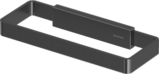 Полотенцедержатель WHITECROSS Cubo CU2458GM оружейная сталь
