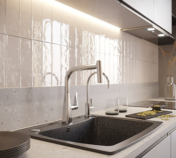 Смеситель для кухни Hansgrohe Metris M71 14834000 хром