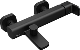 Смеситель для ванны с душем Ravak 10° Free X070152, черный матовый