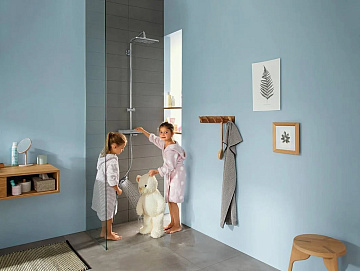 Душевая стойка Hansgrohe Croma 27630000, для душа, с термостатом