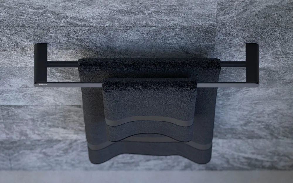 Полотенцедержатель Artwelle Schwarz 7711 для полотенец, черный Sancos — официальный сайт