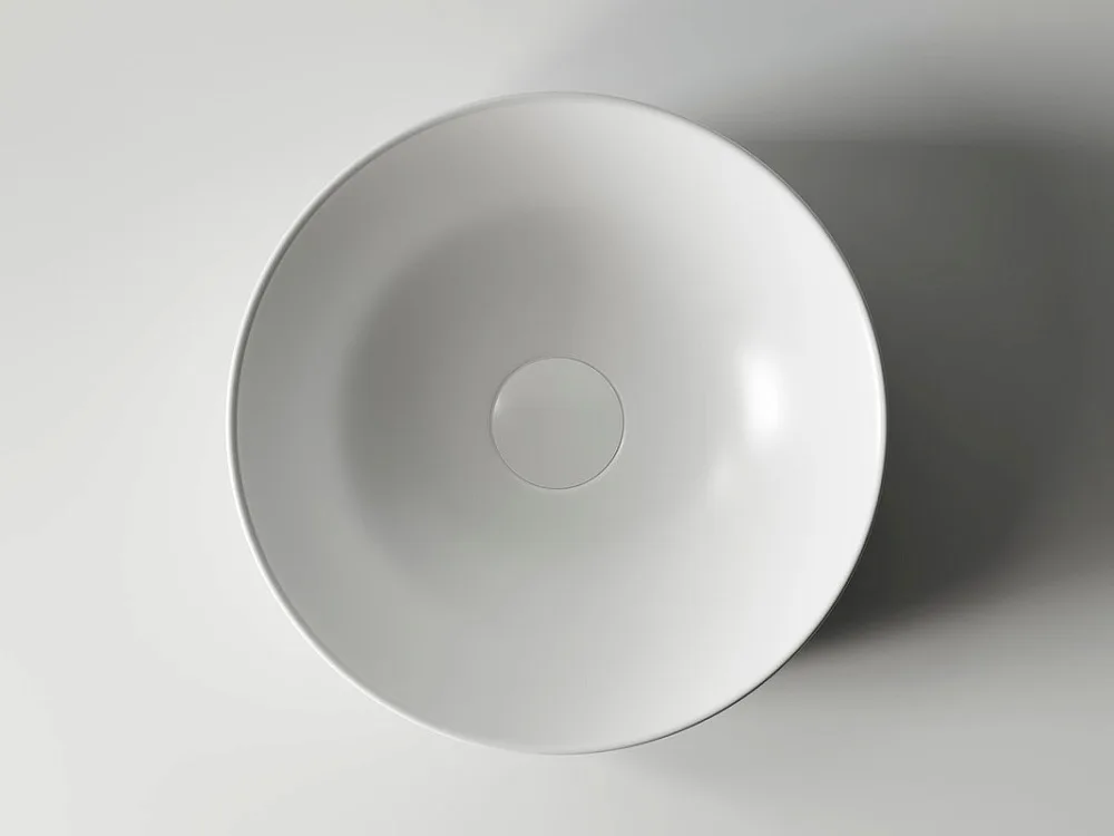 Накладная раковина Ceramicanova Element CN6006 белый матовый Sancos — официальный сайт