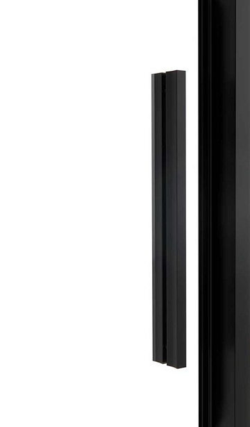 Душевой уголок Vincea Slim Soft VSR-1SS1012CLB 120x100, профиль черный, стекло прозрачное