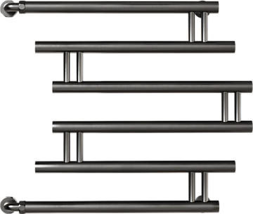 Полотенцесушитель водяной Indigo Zip FZW50-50GNSK3 gun metal