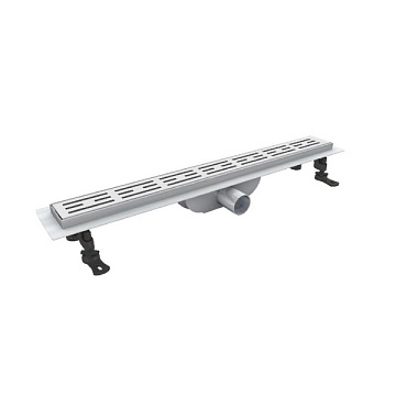 Душевой трап (лоток) RGW Drain Leo 40, хром, 60 см