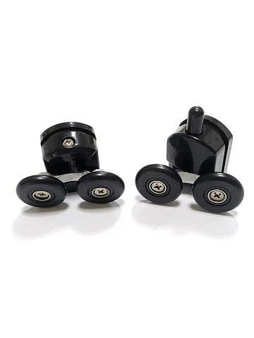 Душевой уголок Abber Schwarzer Diamant AG30120BMH-S80BM-S80BM 120х80 см, профиль матовый черный, сте
