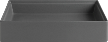 Накладная раковина ArtCeram Scalino 55 grigio oliva
