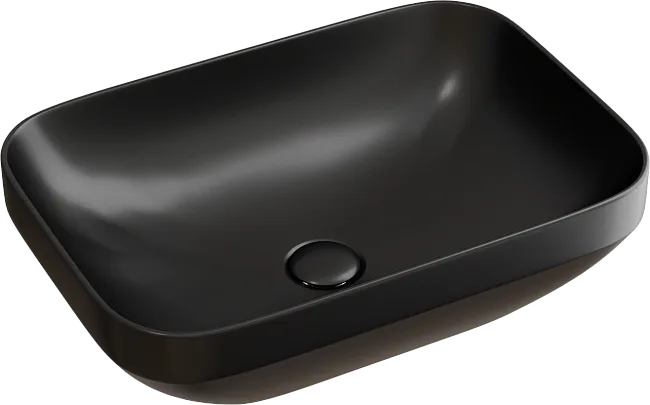 Накладная раковина Ceramicanova Element CN6055MB черная матовая Sancos — Оригинал
