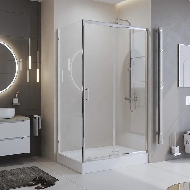 Душевой уголок BelBagno Uno Uno-195 AH 1 120/90 C Cr Sancos — Оригинал