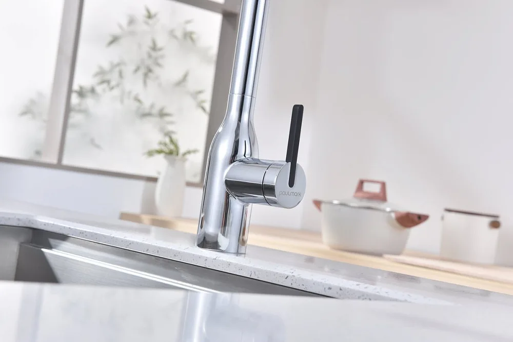 Смеситель для кухни Paulmark Magneto One Ma213188-CR хром Sancos — официальный сайт