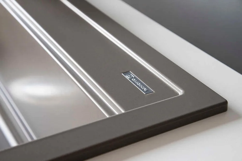 Мойка кухонная Omoikiri Kitagawa 86-LB leningrad grey Sancos — официальный сайт