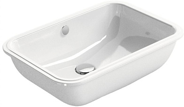 Раковина GSI Pura 50x35, встраиваемая снизу