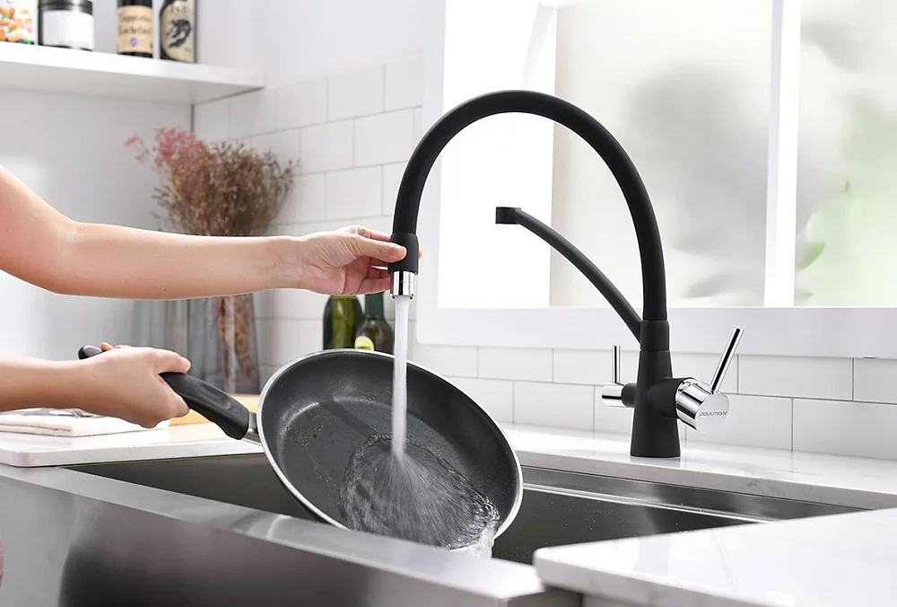 Смеситель для кухни Paulmark Siegen Si213111-401 с гибким изливом Sancos — официальный сайт