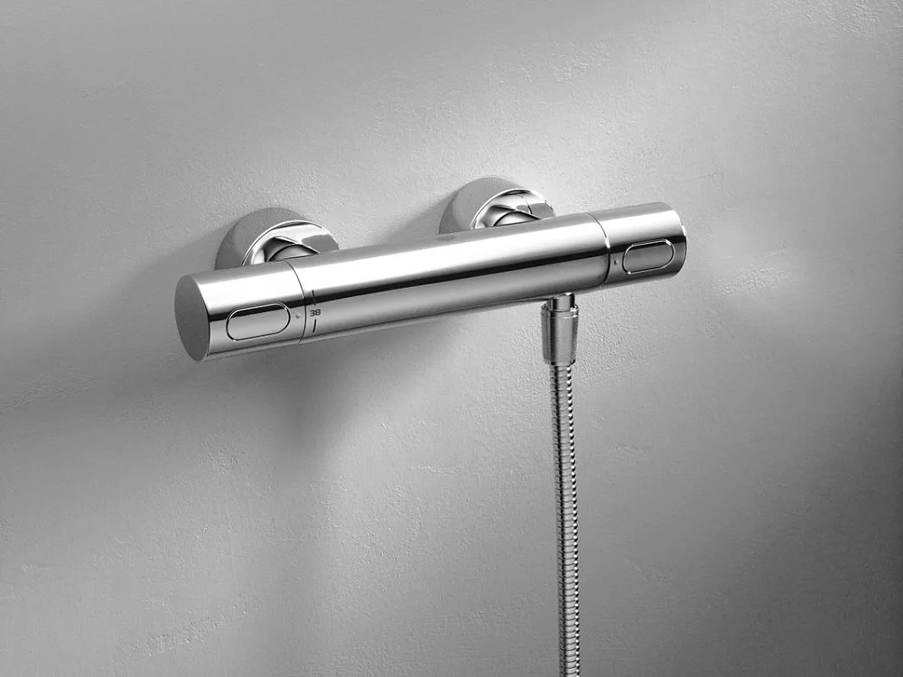 Термостатический смеситель Grohe Grohtherm 3000 Cosmopolitan 34274000 для душа Sancos — официальный сайт