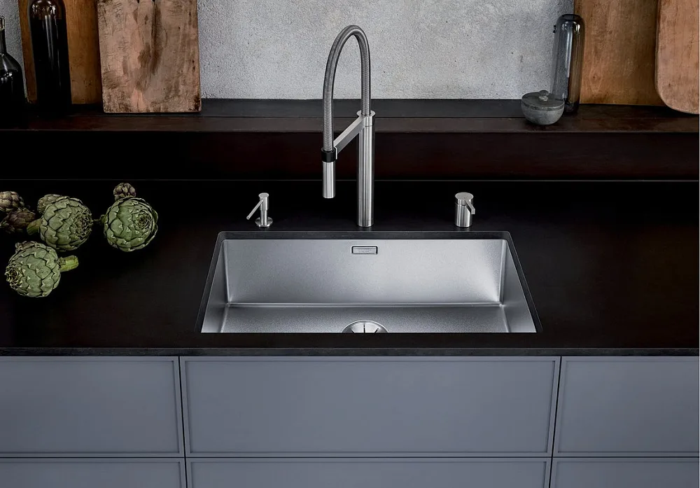 Мойка кухонная Blanco Claron 700-U матовая Sancos — официальный сайт