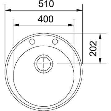 Мойка кухонная Franke Ronda ROG 610-41 сахара