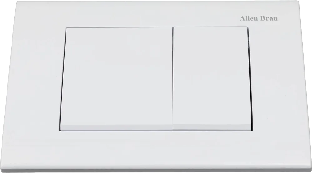 Кнопка смыва Allen Brau Liberty 9.20002.20 белая глянец Sancos — официальный сайт