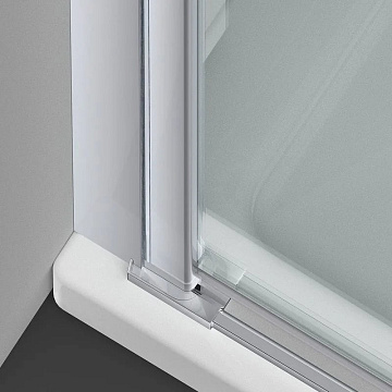 Душевая дверь в нишу Vincea Alpha VDP-3AL850CL 85 см, стекло прозрачное, хром