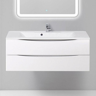 Тумба под раковину без столешницы BelBagno Marino 120 bianco lucido