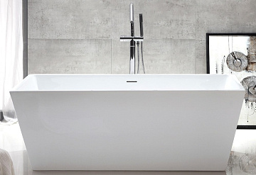Акриловая ванна Abber 150x80 см, AB9224-1.5