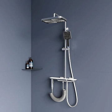 Душевая стойка RGW Shower Panels SP-35, хром