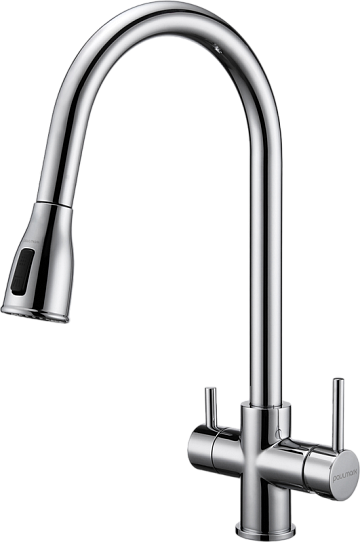 Смеситель для кухни Paulmark Lange 214212-CR, хром