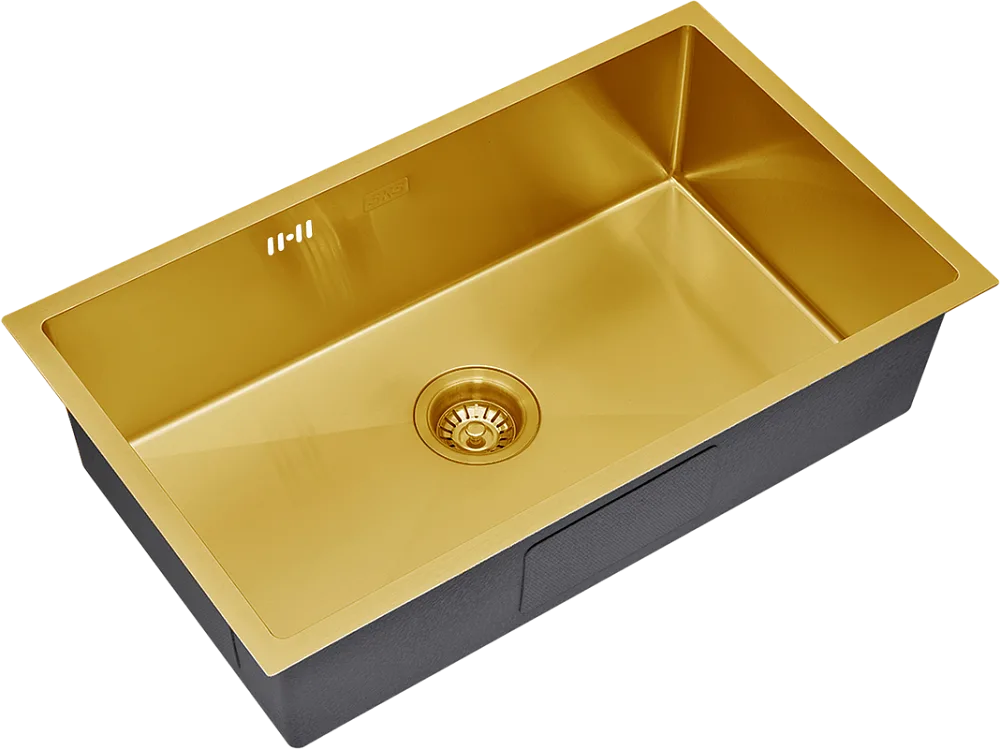 Мойка кухонная S.K.Sanitary SKS 7444 BRONZE с сифоном Sancos — официальный сайт