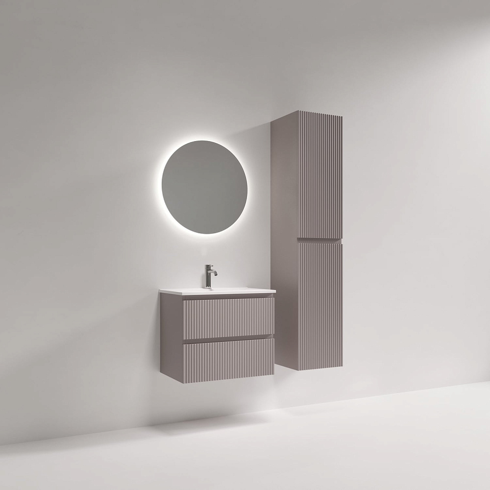Тумба под раковину Sancos Snob R 60 подвесная Doha soft (пыльная роза), SNR60/39SM