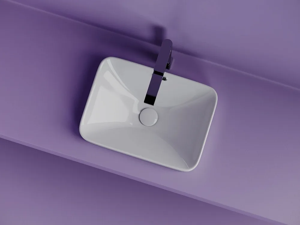 Встраиваемая раковина Ceramicanova Element CN6078 белый Sancos — официальный сайт
