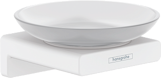 Мыльница Hansgrohe AddStoris 41746700 матовый белый