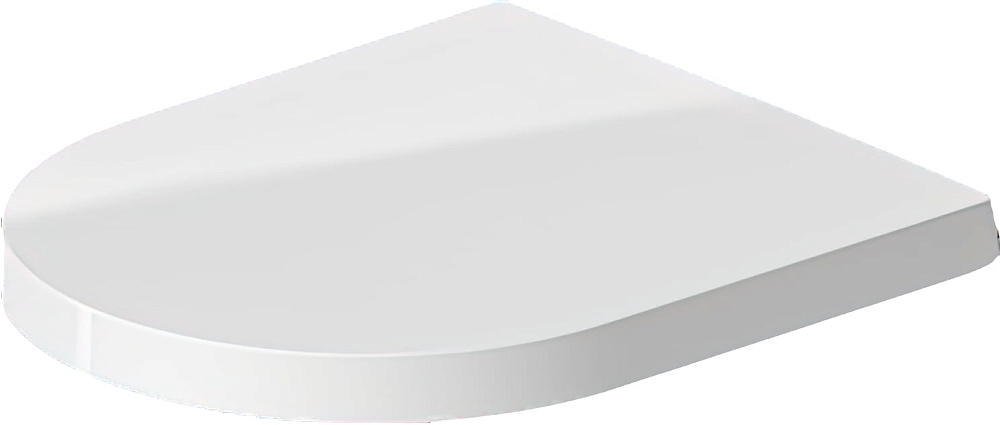 Крышка-сиденье Duravit ME by Starck 0020190000 с микролифтом, петли хром