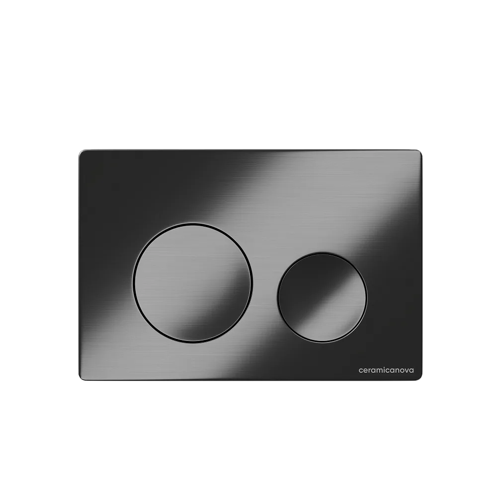Кнопка смыва Ceramicanova Balance Sphere CN12-001GG вороненая сталь Sancos — официальный сайт