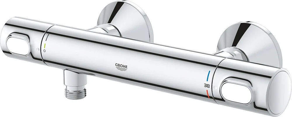 Термостатический смеситель Grohe Precision Flow 34841000 с душевым гарнитуром Sancos — официальный сайт