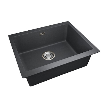 Мойка кухонная Emar Quartz EMQ-1555.P Оникс
