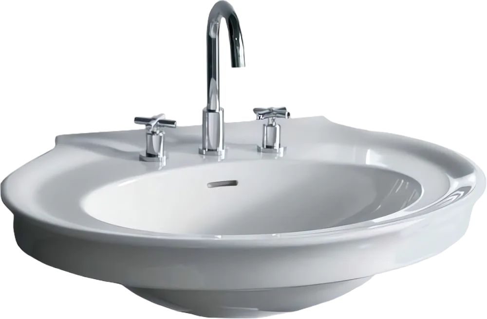 Раковина Hatria Dolcevita Y0EW01 75 см, белая, овальная Sancos — официальный сайт