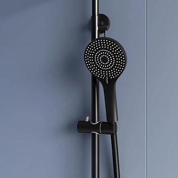 Душевая стойка RGW Shower Panels SP-33B, матовый черный