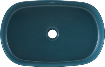 Накладная раковина Allen Brau Fantasy Oval 55x36, петроль