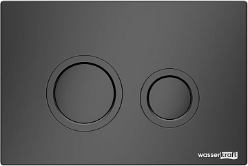 Система инсталляции для унитазов Wasserkraft Vils 56TLT.010.ME.MB01, с кнопкой смыва матовой черной