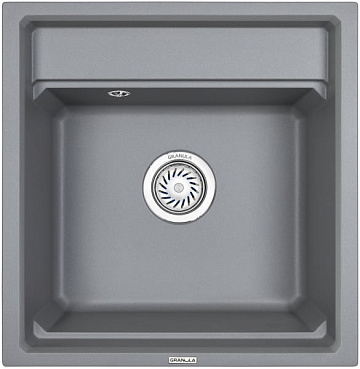 Мойка кухонная Granula Kitchen Space 5002, алюминиум