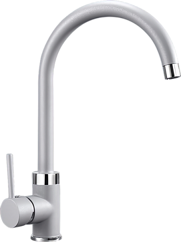 Смеситель для кухни Granula 2125, алюминиум