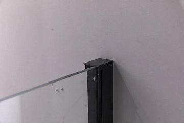 Душевой уголок Esbano ESD-7025B 100х100 см, профиль черный, стекло прозрачное