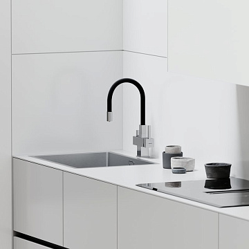 Смеситель для кухни Sancos Arno SC4005CH с гибким изливом, хром